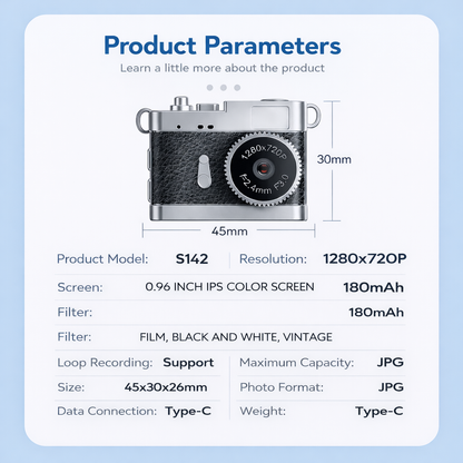 MINI CAMERA Series S142 | PocketPixel